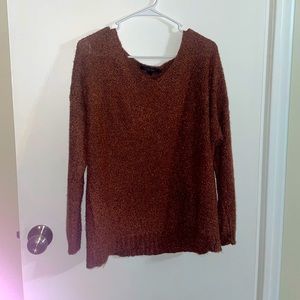 scoop neck sweater!